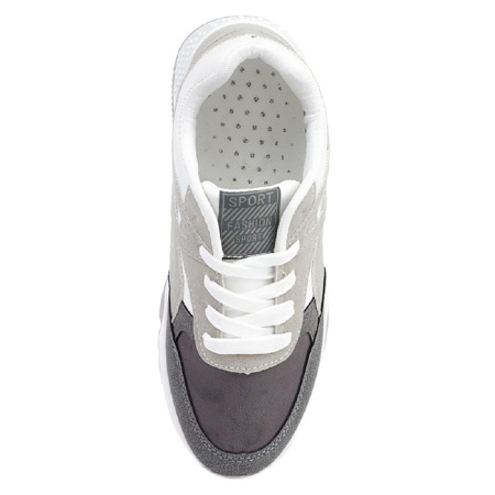 Кроссовки для девочек 26 серые